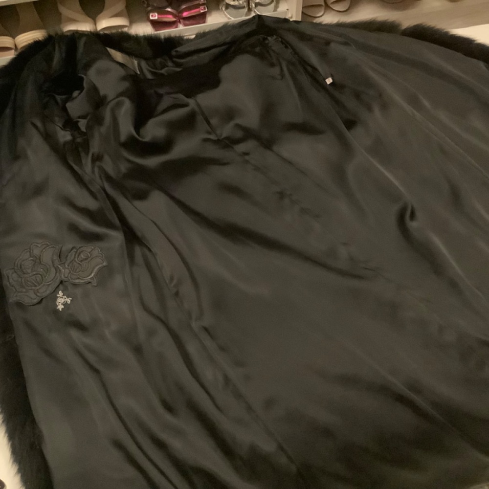 Saga Mink Royal Collection With Fox Tuxedo Collar - image 6